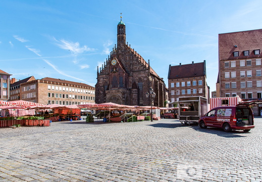 Markt und Frauenkirche Nürnberg