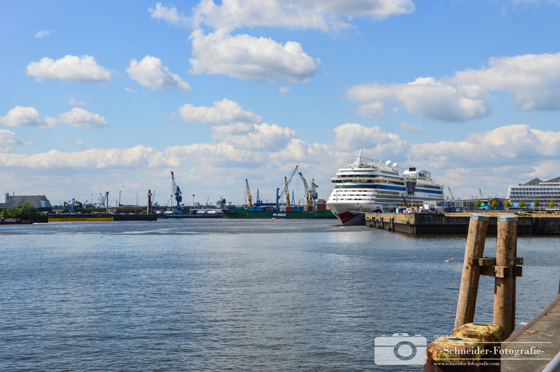 AIDAsol in Hamburg