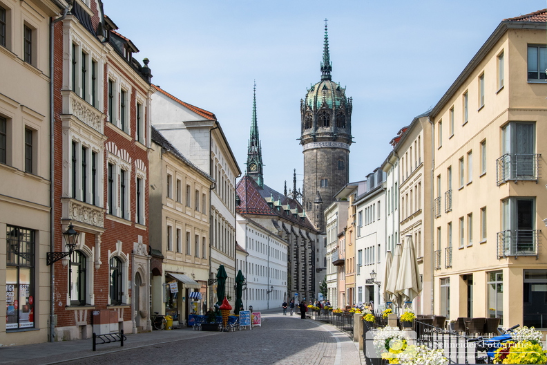 Blick auf die Schloßkirche