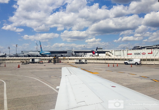 Flug nach New York