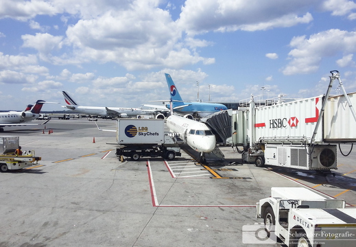 Flug nach New York
